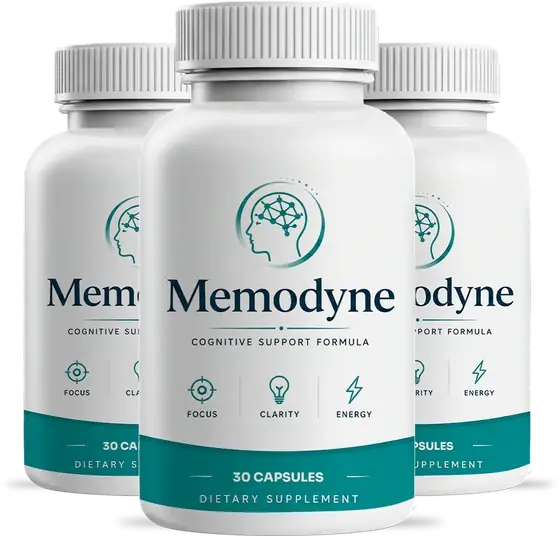 Memodyne 3 bottle package